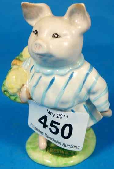 Appraisal: Beswick Little Pig Robinson BP First Version Striped Pyjamas