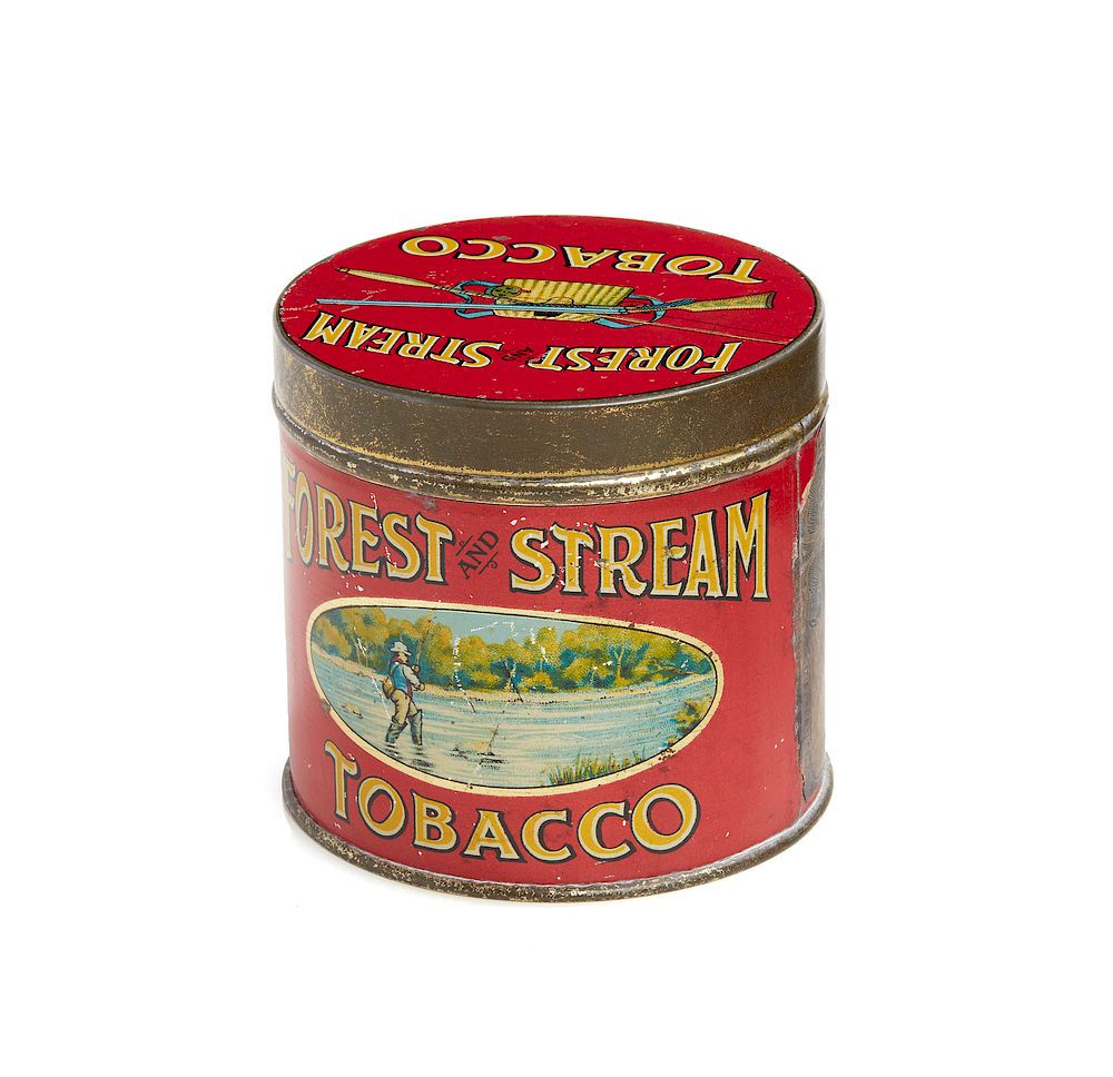 Appraisal: Forest and Stream Tobacco Tin Forest and Stream Tobacco tin