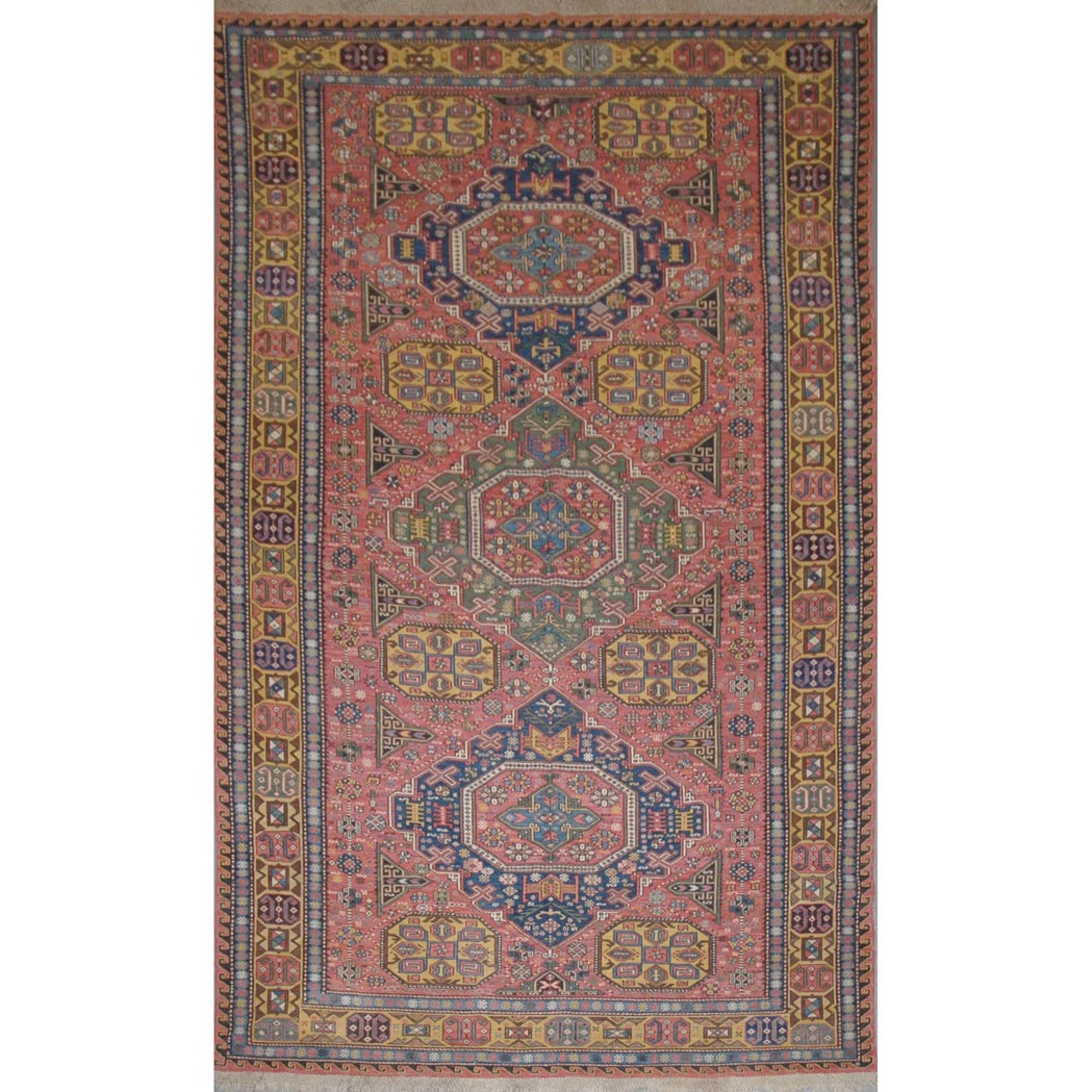 Appraisal: Soumac Carpet Southwest Caucasus early th century The rose field