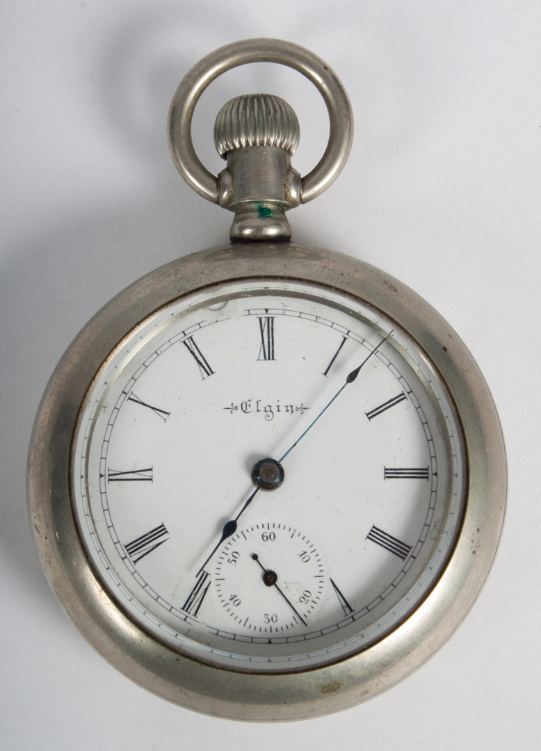 Appraisal: Elgin railroad pocket watch late th early th century about