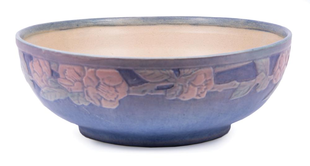 Appraisal: Newcomb College Art Pottery Bowl decorated by Anna Frances Simpson