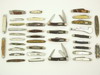 Appraisal: MINIATURE POCKET KNIFE COLLECTION - Thirty-six pieces of various miniature