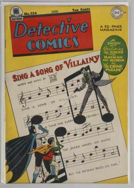 Appraisal: Detective Comics No Description This issue lays flat and has