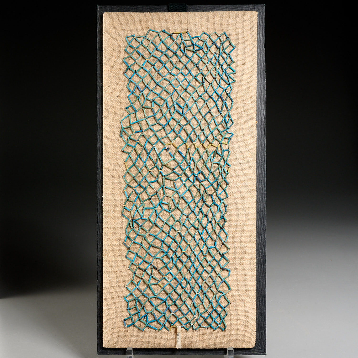 Appraisal: ANCIENT EGYPTIAN BEADED PECTORAL NET EX-MUSEUM Probably c - BCE