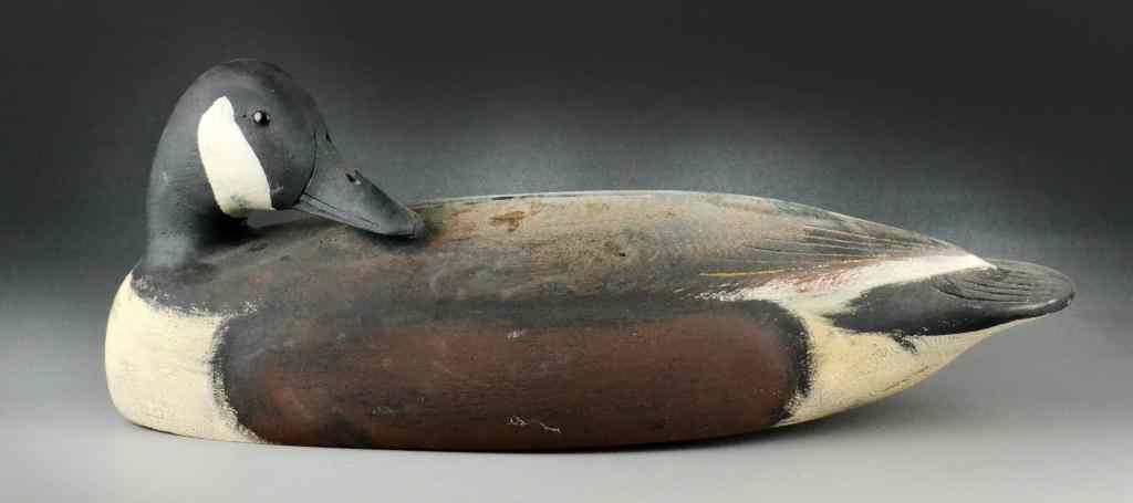 Appraisal: Duck Decoy - Canada GooseWooden decoy with glass eyes ''