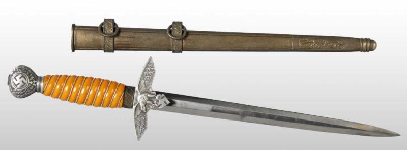 Appraisal: German Nazi Officer's Dagger Condition Excellent Size - L