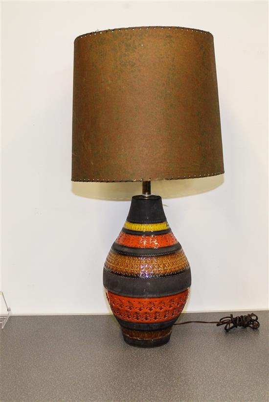 Appraisal: Sale Lot A Mid-Century Table Lamp Height inches Illinois