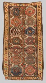 Appraisal: MOGHAN RUG MOGHAN RUG Caucasus mid th century ft in