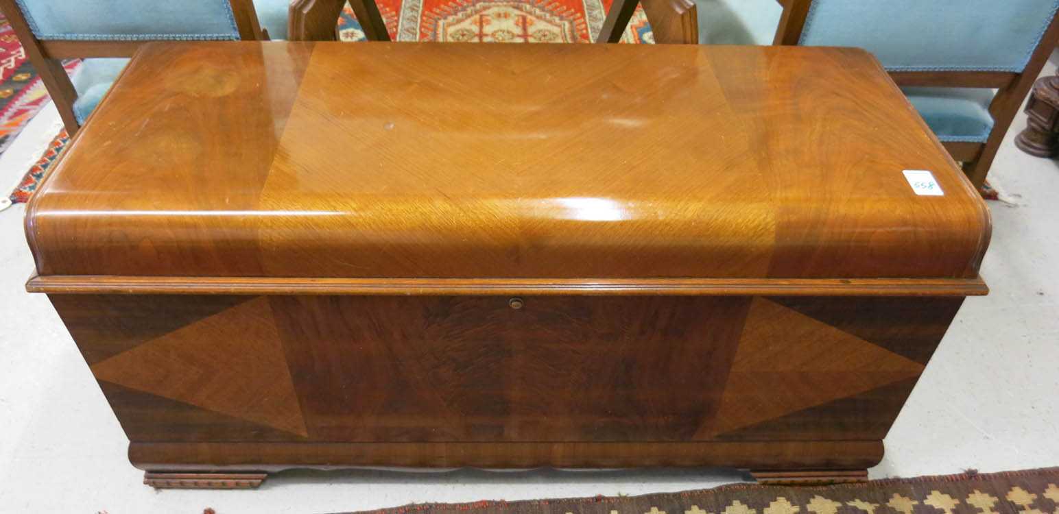 Appraisal: LIFT-TOP CEDAR BLANKET CHEST Lane Furniture Co Altavista Virginia serial