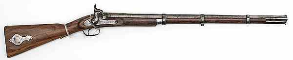 Appraisal: British Enfield Musket This is a Hollywood made up musket