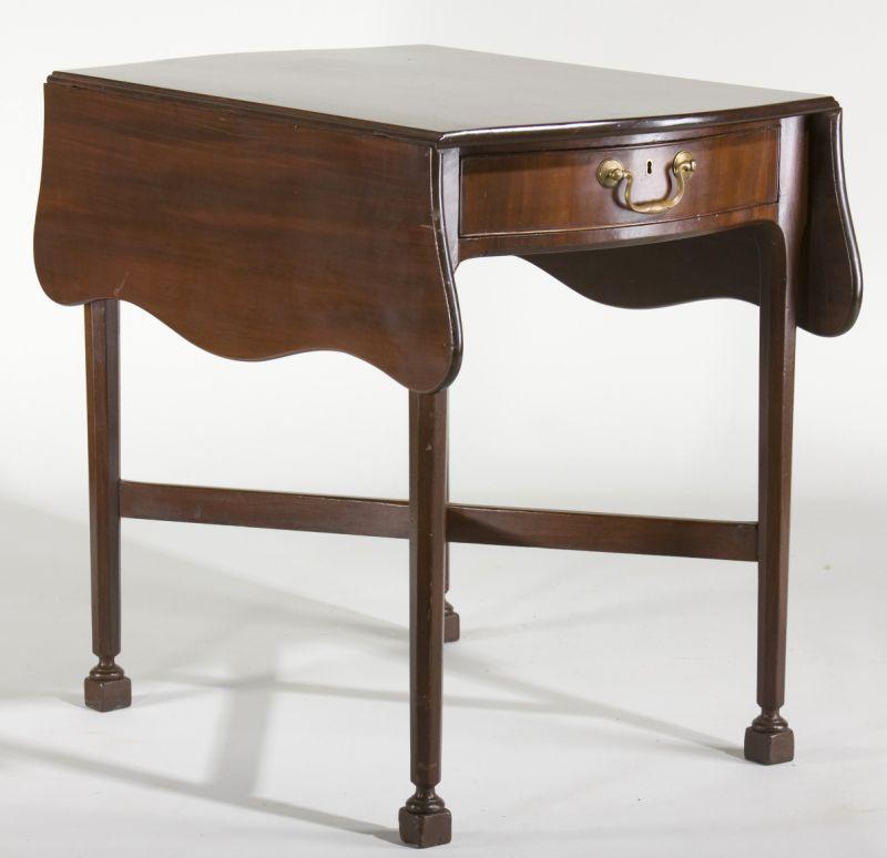 Appraisal: George III Pembroke Table early th c mahogany with oak