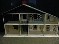 Appraisal: LARGE HOME MADE DOLL HOUSE Built in by Kenneth H