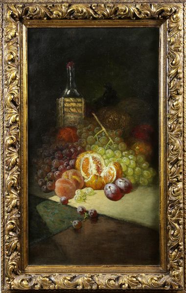 Appraisal: George William Whitaker American - still life with fruit o