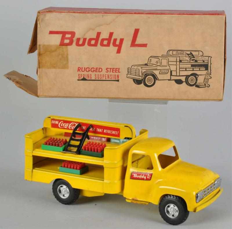 Appraisal: Coca-Cola Buddy L Truck Toy Description Moderate to mild wear