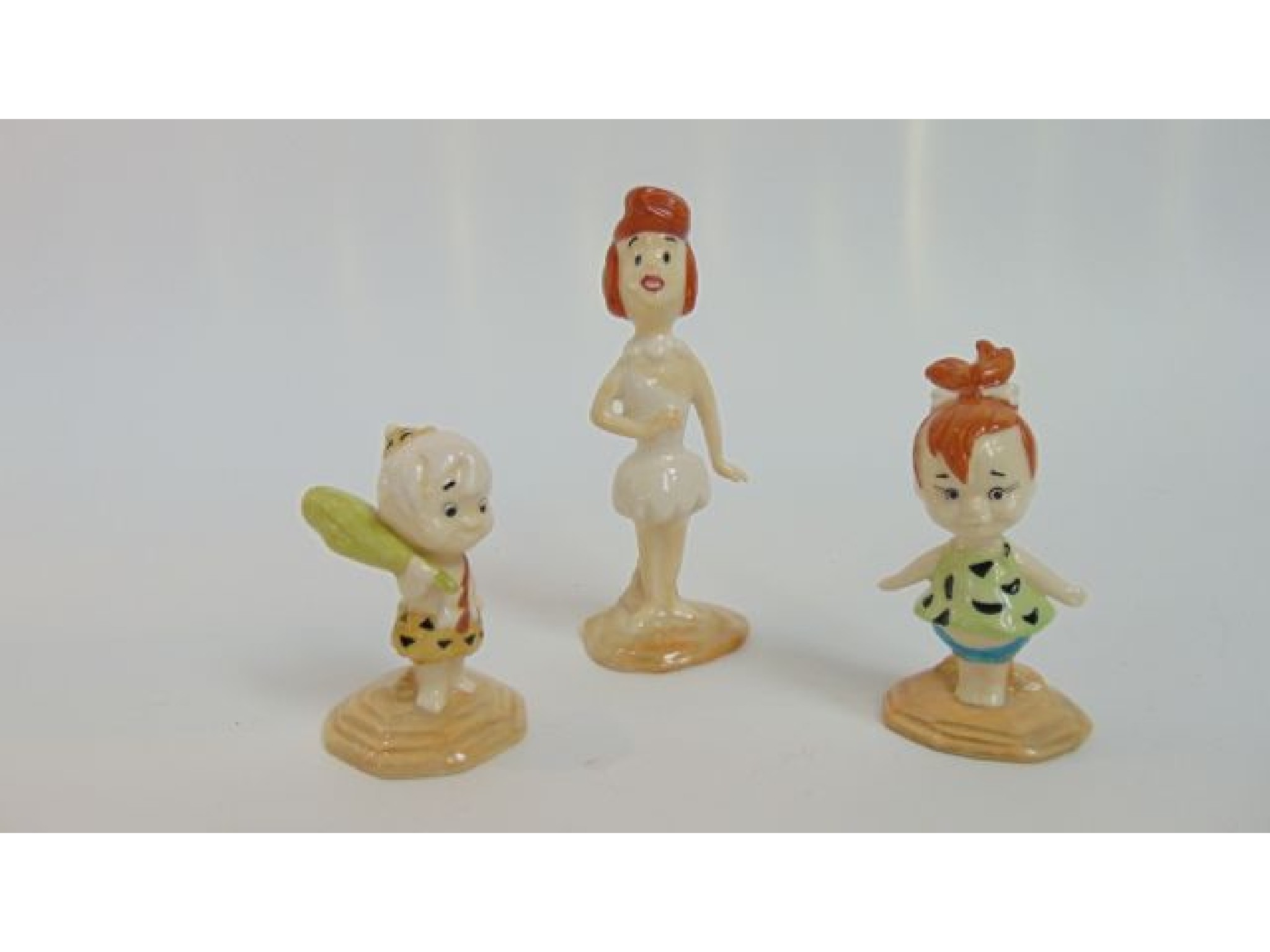 Appraisal: A set of three Beswick models from the Flintstones Series