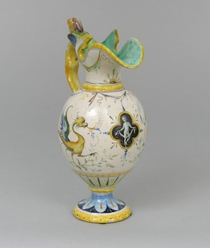 Appraisal: A Cantagali Ewer ca th th Century A very beautiful