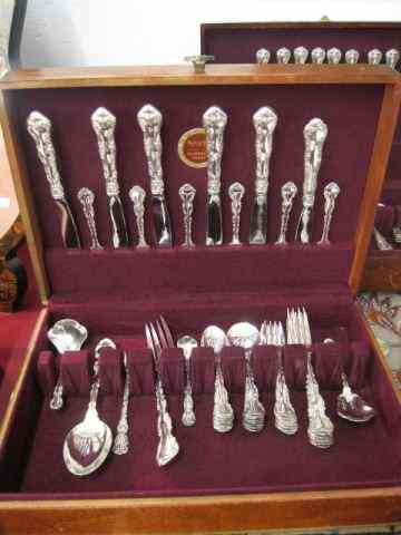 Appraisal: pc Gorham Strasbourg Sterling Flatwareservice for with soups servers excellent