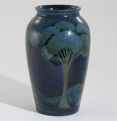 Appraisal: Moonlit Blue' a Moorcroft Pottery vase designed by William Moorcroft