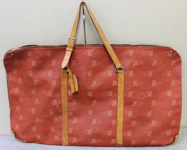 Appraisal: Vintage Louis Vuitton America's Cup LeatherHold All From a Brooklyn