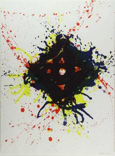 Appraisal: Print by Sam Francis Sam Francis American - Untitled SF-