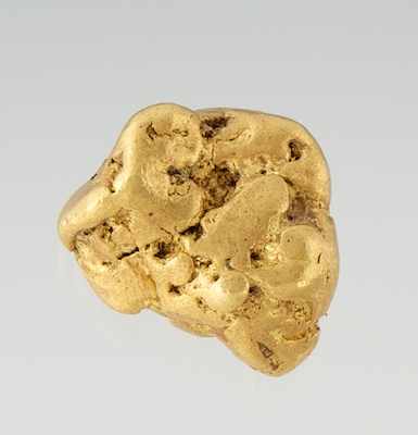 Appraisal: K Gold Nugget as found Calaveras County California grams