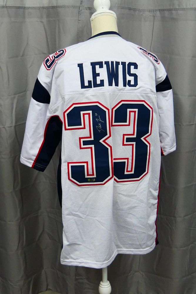 Appraisal: DION LEWIS SIGNED TAILORED JERSEY Autographed New England Patriots jersey