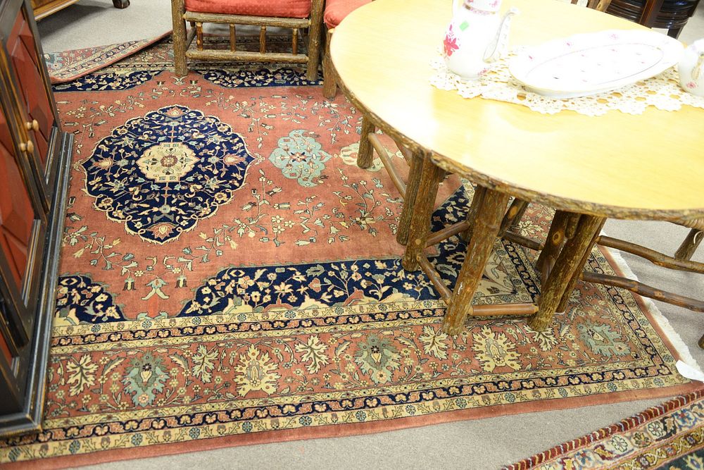 Appraisal: Room size Farrahan style Sarouk Oriental carpet ' x '