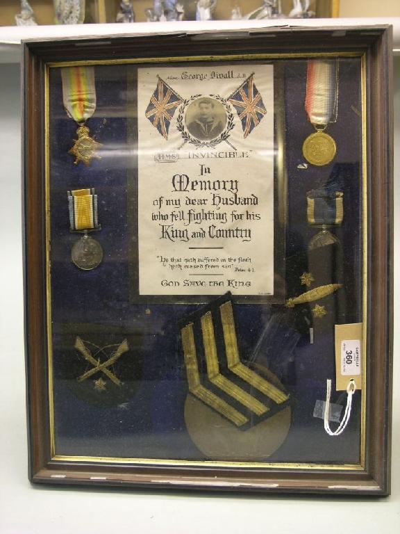 Appraisal: A military shrine in honour of George Divall HMS Invincible