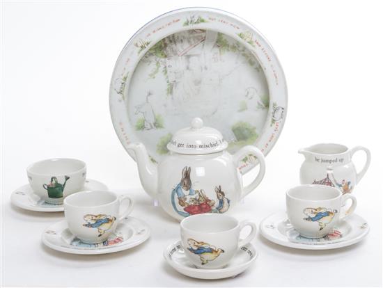 Appraisal: Sale Lot A Wedgwood Peter Rabbit Children's Tea Set comprising