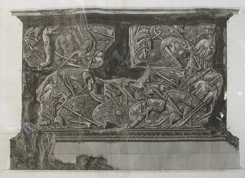 Appraisal: Artist Piranesi Giovanni Battista - Title Face of Pedestal of