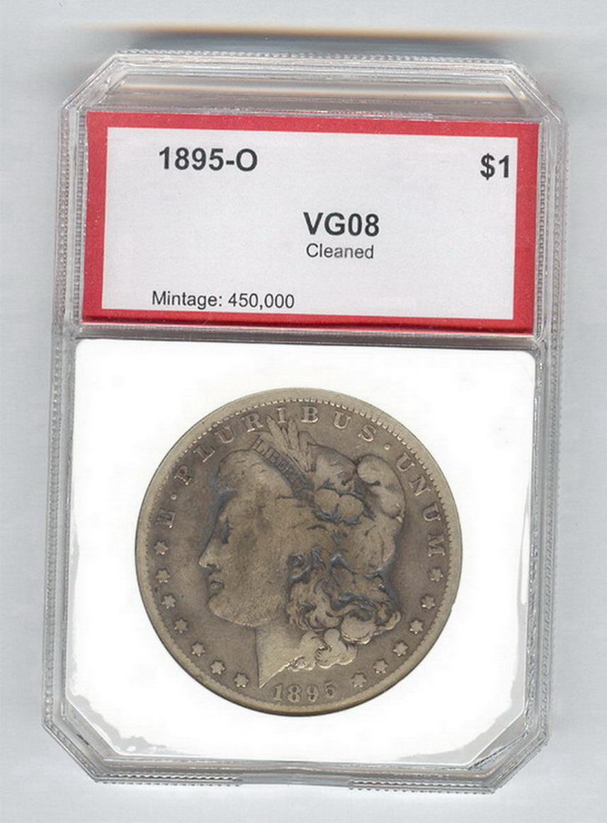 Appraisal: -O U S SILVER DOLLAR VG Nice estate coin