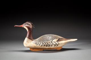 Appraisal: Magnum Merganser Hen by Thomas Langan b Magnum Merganser HenThomas