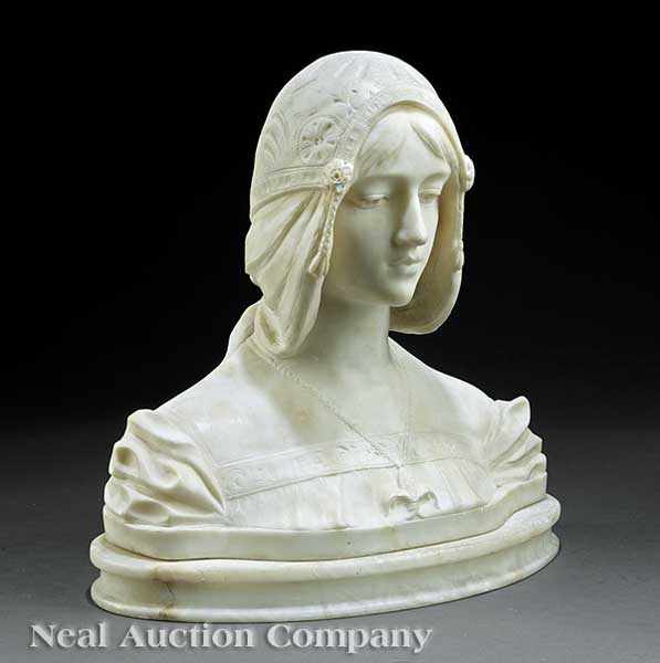 Appraisal: Ottavio Scheggi Italian late th c Bust of a Young