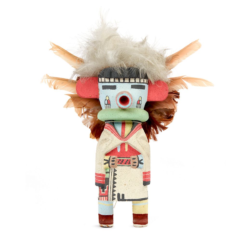 Appraisal: Hopi Morning Singer Kachina Talavai by Chester Polyestewa Hopi Morning