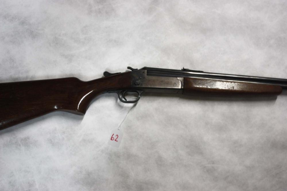 Appraisal: SAVAGE MODEL COMBINATION RIFLE SHOTGUN lr over shotgun barrels blued