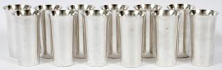 Appraisal: MANCHESTER SILVER CO STERLING SILVER TUMBLERS MANCHESTER SILVER CO STERLING