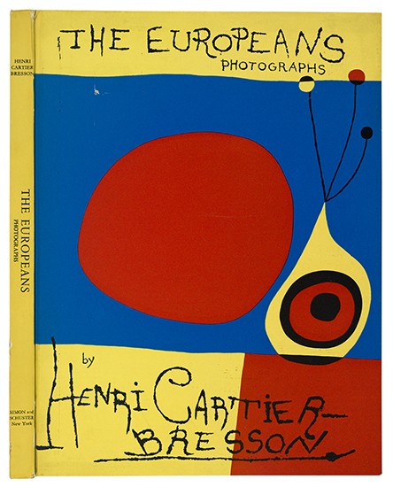 Appraisal: CARTIER-BRESSON HENRI The Europeans Illustrated with gravure reproductions of Cartier-Bresson's