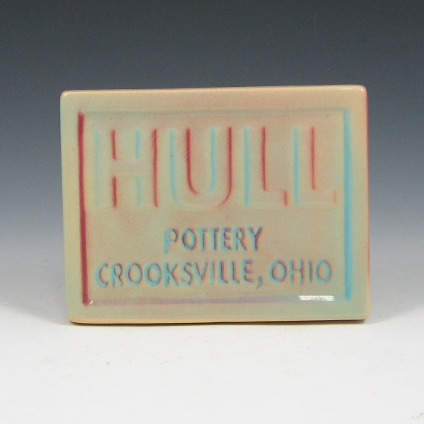 Appraisal: Hull Pottery Ohio Ceramic Center Crooksville Sign Hull Pottery sign