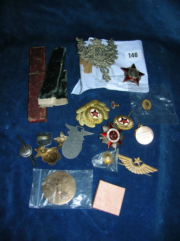 Appraisal: A selection of Soviet Union and other Eastern Bloc badges