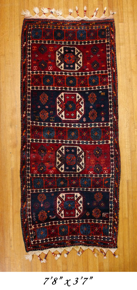 Appraisal: SEMI-ANTIQUE N W PERSIAN HAND KNOTTED WOOL RUG ' ''