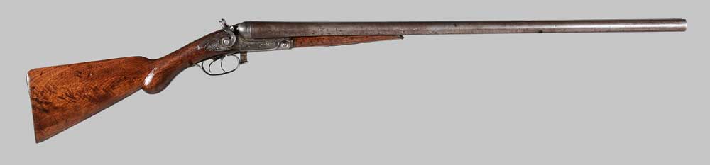 Appraisal: Parker Double-Barrel Shotgun ga faint serial number possibly - in