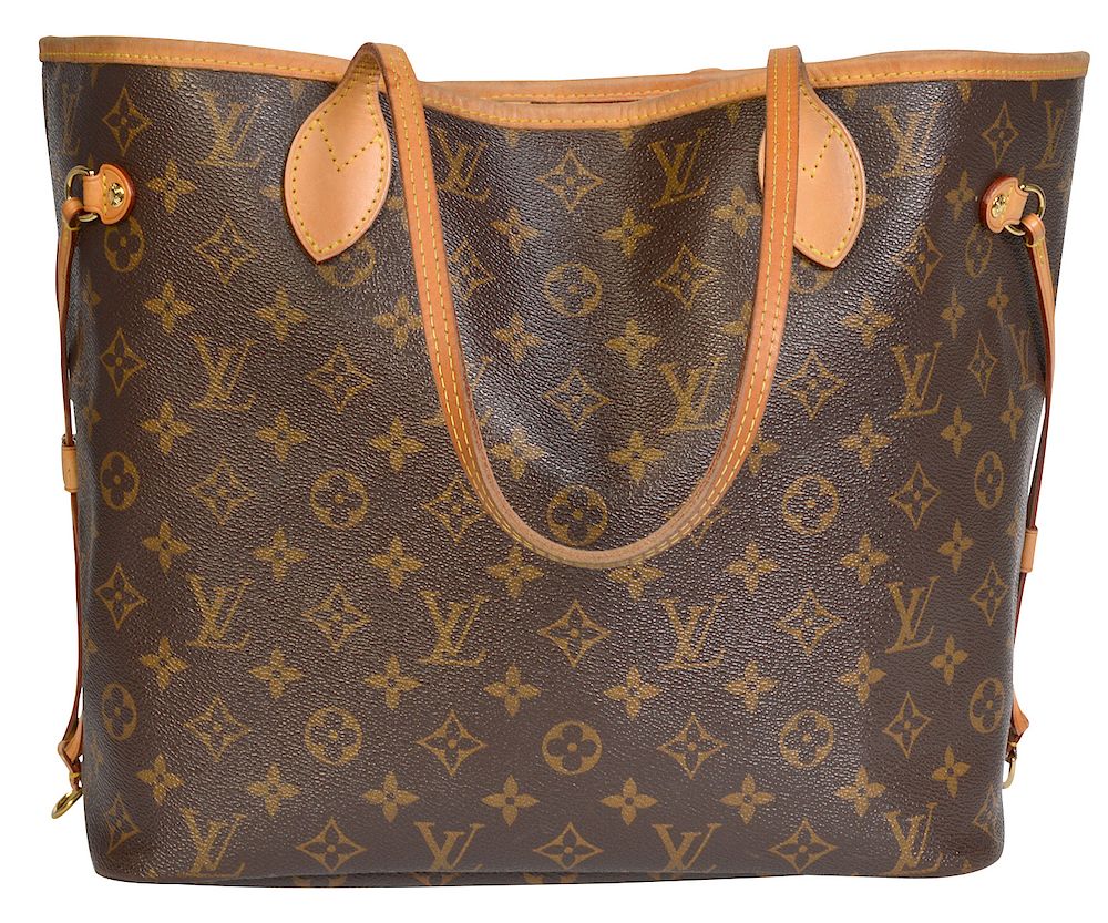 Appraisal: Neverfull MM' Monogrammed Tote Bag Louis Vuitton Louis Vuitton 'Neverfull