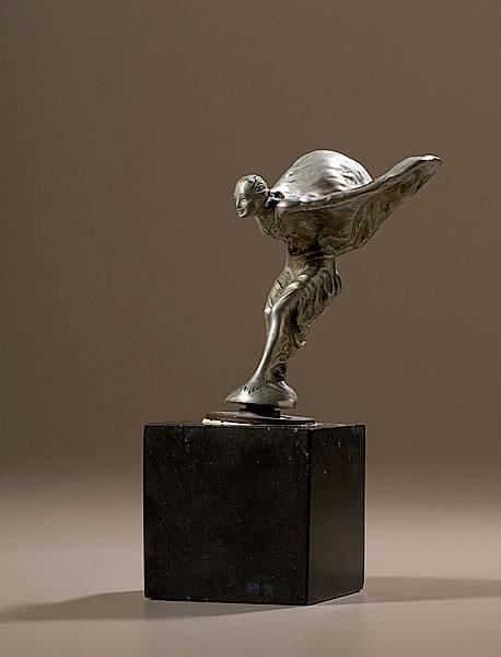 Appraisal: ROLLS ROYCE FLYING LADY HOOD ORNAMENT PLUS ca s of