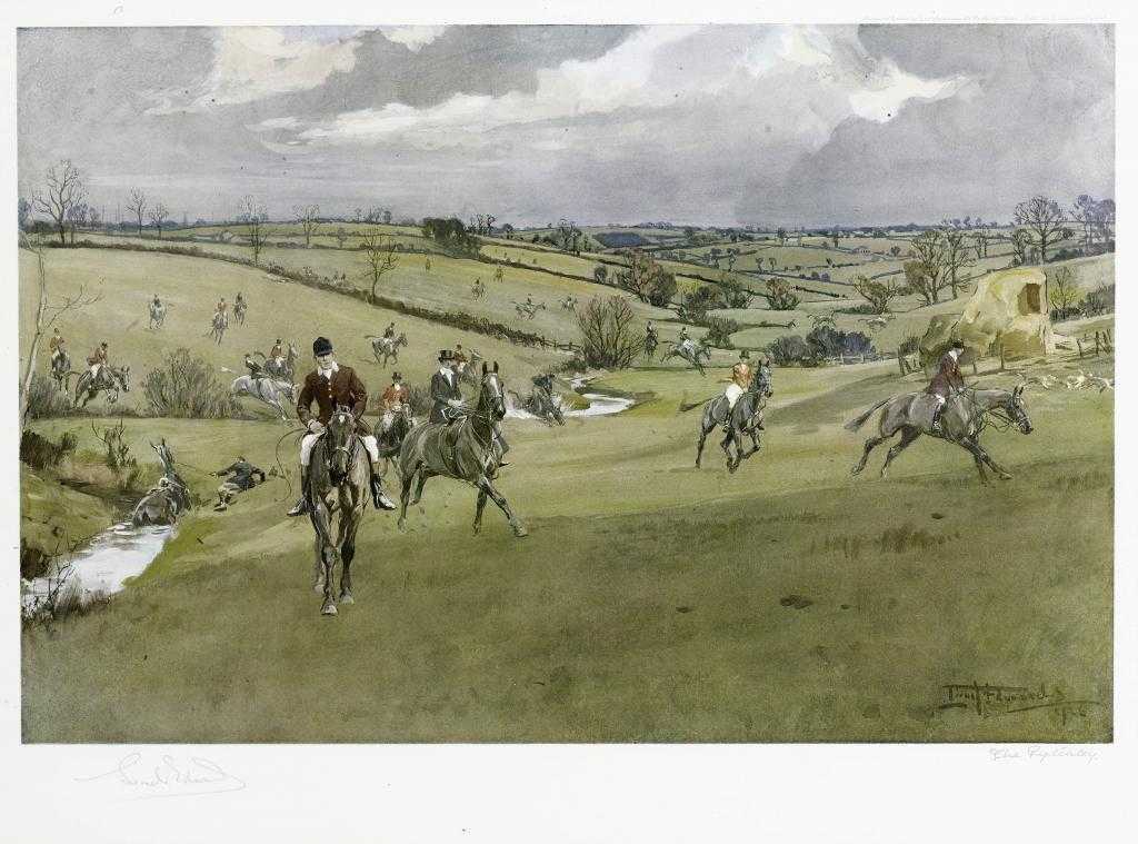 Appraisal: LIONEL DALHOUSIE ROBERTSON EDWARDS RI - THE PYTCHLEY HUNT-BRAUNSTON BROOK