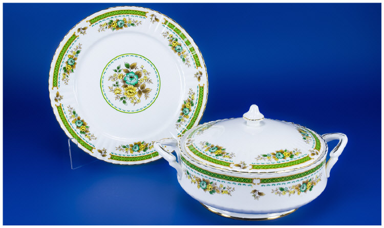 Appraisal: Royal Stafford Dove Dale China Dinner Service Pieces which includes