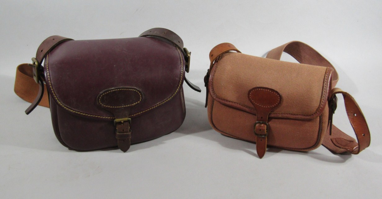 Appraisal: Two shoulder cartridge bags