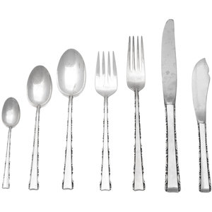 Appraisal: A Silver Flatware Set in the Madrigal Pattern by the