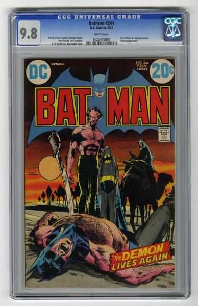 Appraisal: Batman CGC Highest Graded D C Comics Denny O'Neil and