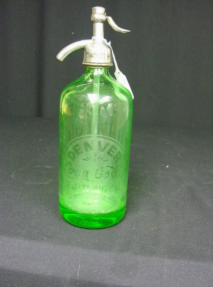 Appraisal: VINTAGE COCA-COLA SELTZER BOTTLE Denver Bottling Co Size height by