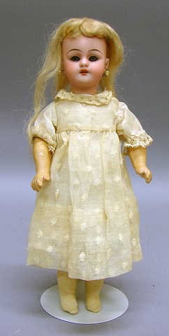 Appraisal: DEP S H bisque doll - DEP S H Germany